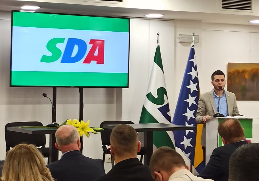 Mirza Lalić novi predsjednik Asocijacije mladih SDA HNK